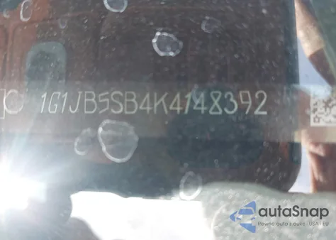 2019 Chevrolet Sonic Ls Auto z USA, uszkodzony, nr VIN 1G1JB5SB4K4148392